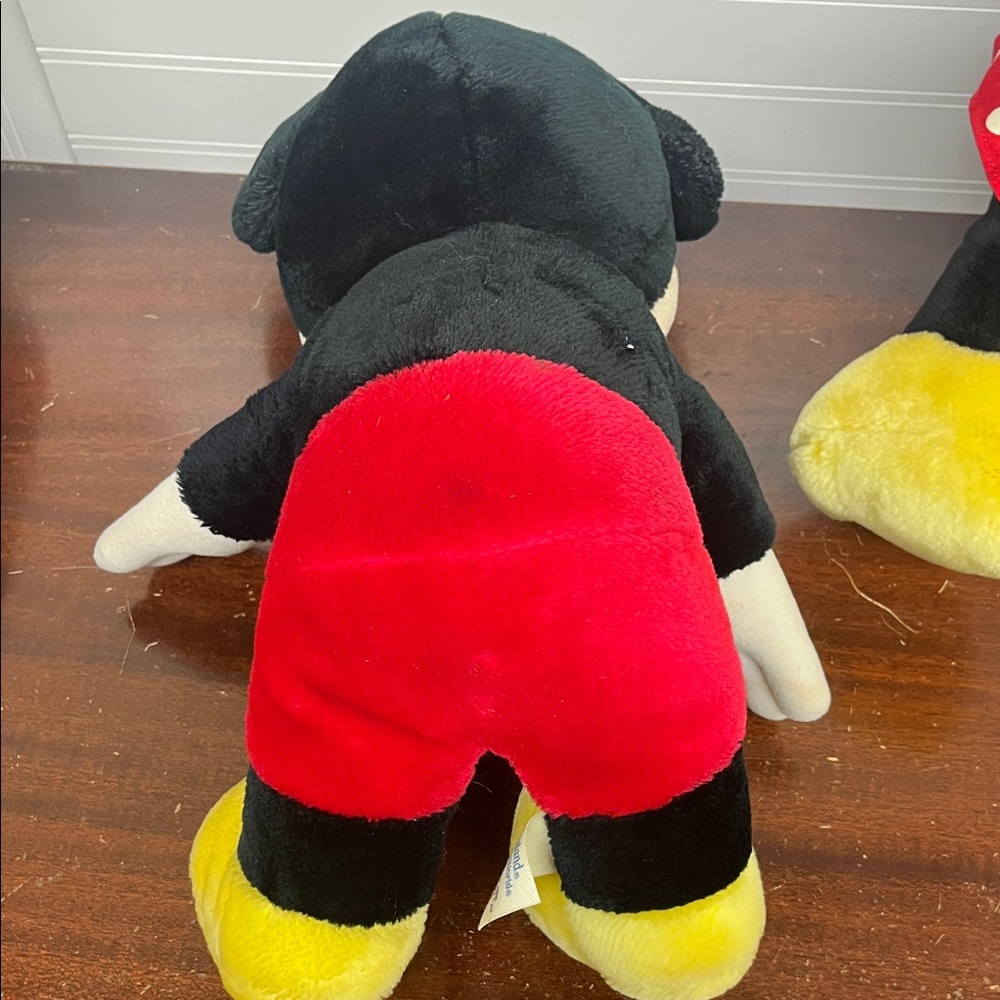 Vintage Disney Mickey and Minnie Plush Duo Disneyland Walt Disney 16” - Picture 7 of 13